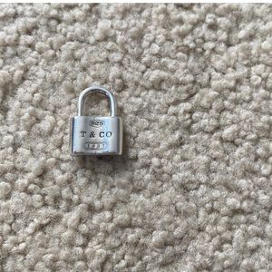 Tiffany and Co. lock charm